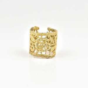 Boho Ring Made in light brass