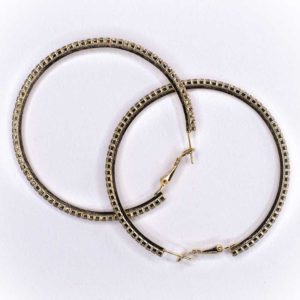Handmade Boho Earrings with strass stones