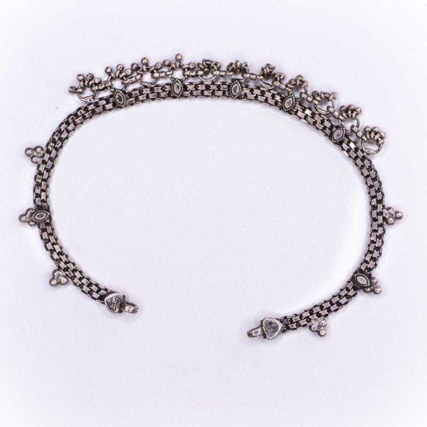 Silver chain Anklet