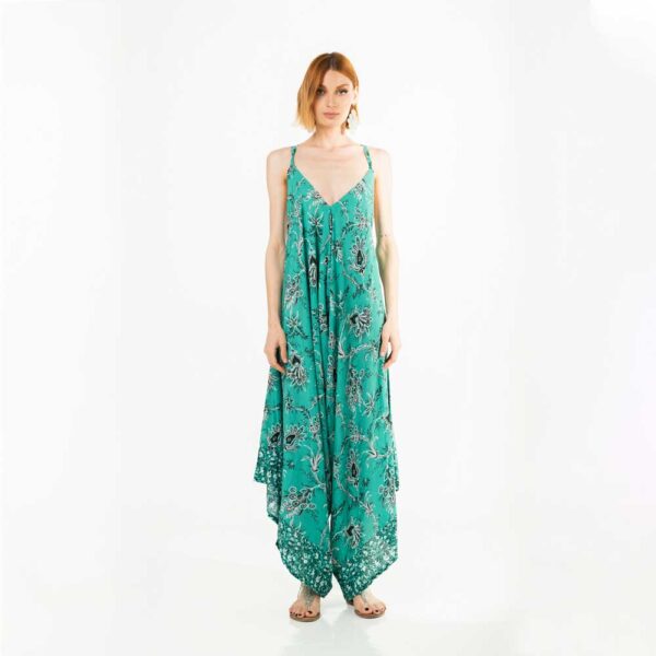 Φόρμα-φόρεμα «Κισσός» Βισκόζ εξώπλατη one-size
